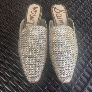 Sam Edelman NEW Gold Slip-On Shoes